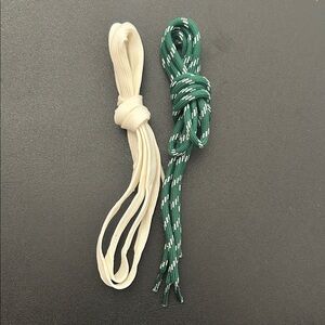 Two pairs of shoe laces